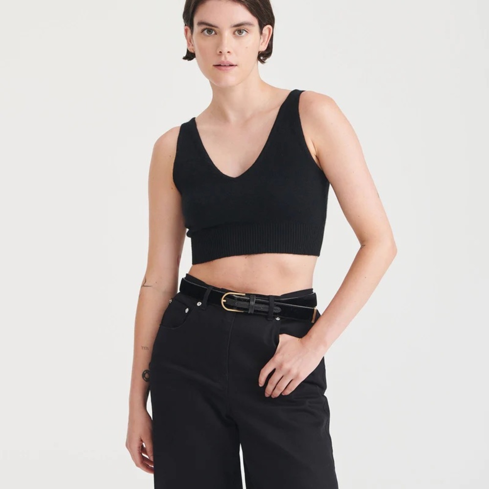 NAADAM Signature Cashmere Longline Bra Tops - Picture 2 of 4